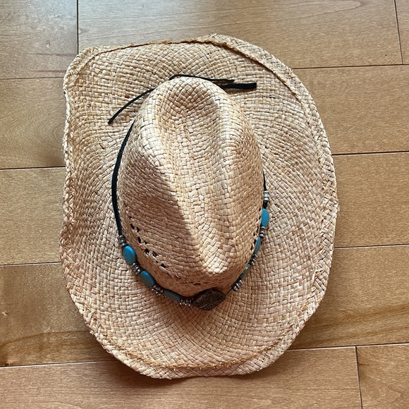 Woven Cowboy Hat - Picture 2 of 4